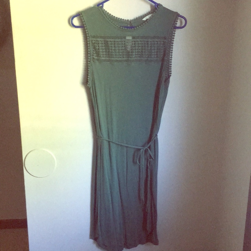 Green dress